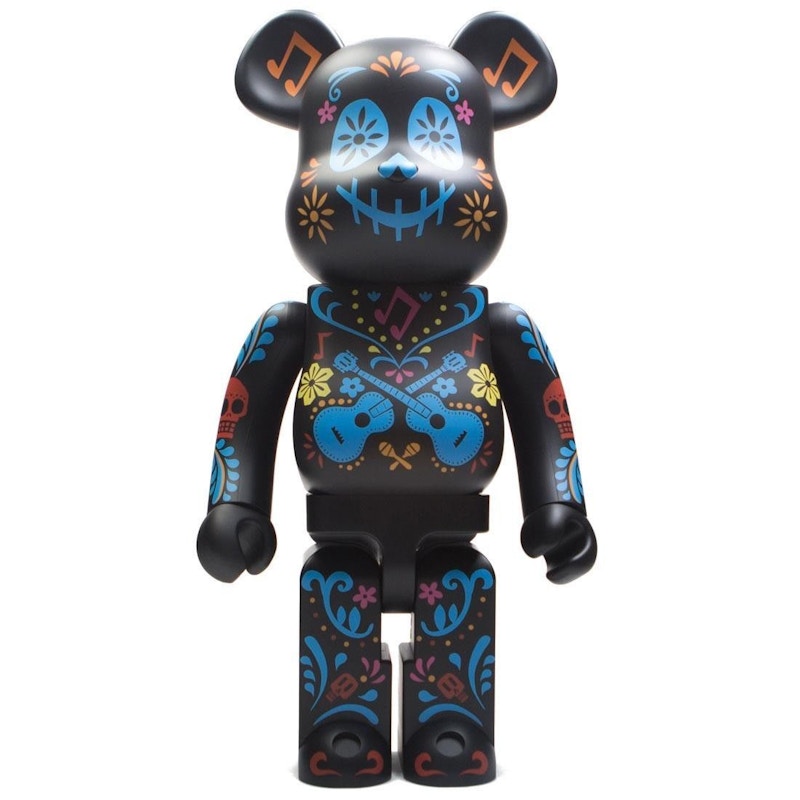 Bearbrick Medicom Disney Pixar Coco 1000% Black - US