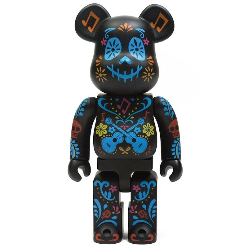 Bearbrick Medicom Disney Pixar Coco Remember Me 400% Black - US