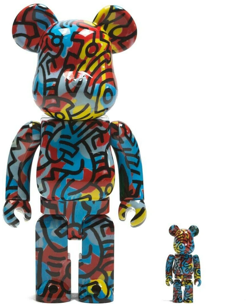 Bearbrick Keith Haring 100% & 400% Set – djskicksllc