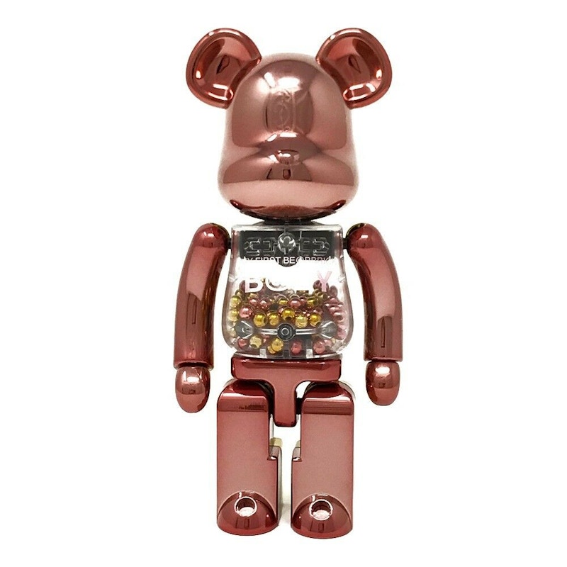 Bearbrick Medicom Super Alloyed My First Bearbrick Baby Pink Gold 200% ...