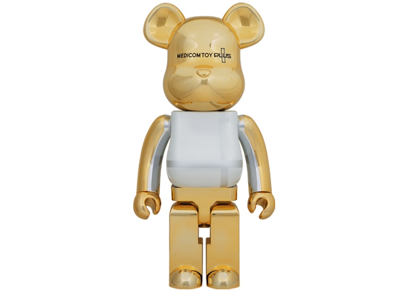 BE@RBRICK MEDICOM TOY PLUS GOLD CHROMEフィギュア - spitzfeliz.com.br