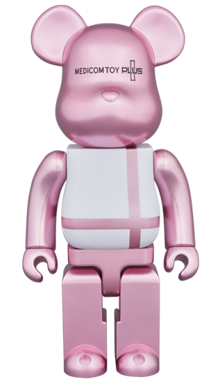 Bearbrick Medicom Toy Plus 400% Pink - US