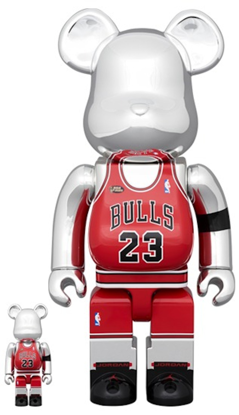 Bearbrick Michael Jordan 1998 Last Shot 100% & 400% Set - GB