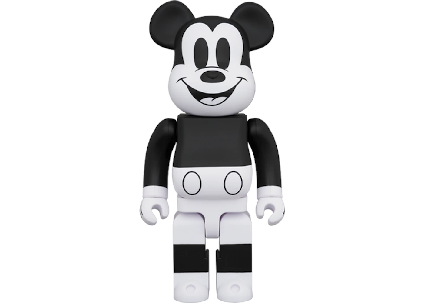 Bearbrick Mickey Mouse (B&W 2020 Ver.) 1000% -