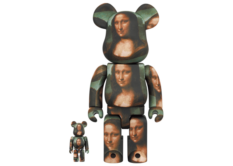 Bearbrick Mona Lisa Overdrive 100% & 400% Set