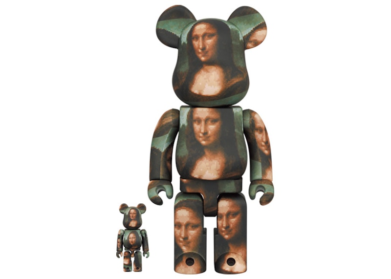 BE@RBRICK Mona Lisa 100%&400%