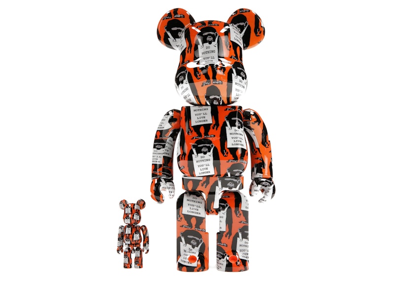 BE@RBRICK MONKEY SIGN100%&400%