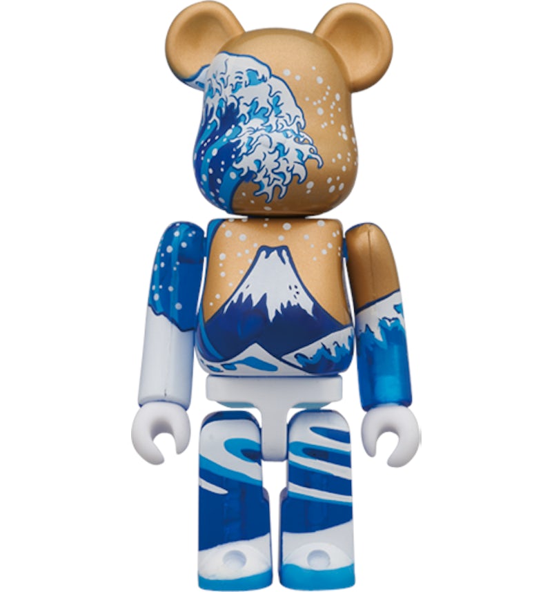 Bearbrick Mt. Fuji 100% Blue - US Bearbrick Mt. Fuji 100% Blue - US