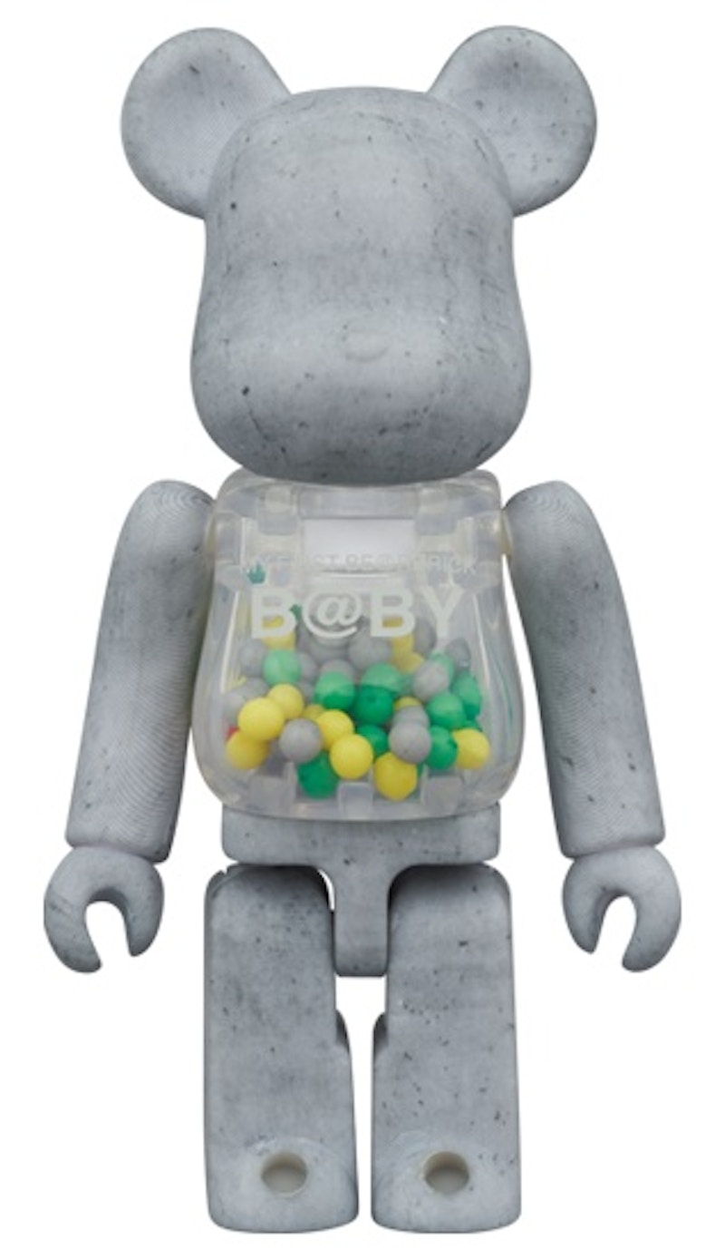 BE@RBRICK B@BY “CONCRETE" 100％ & 400％