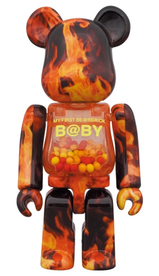 Bearbrick My First BaBy Flame 100% u0026 400% Set - US