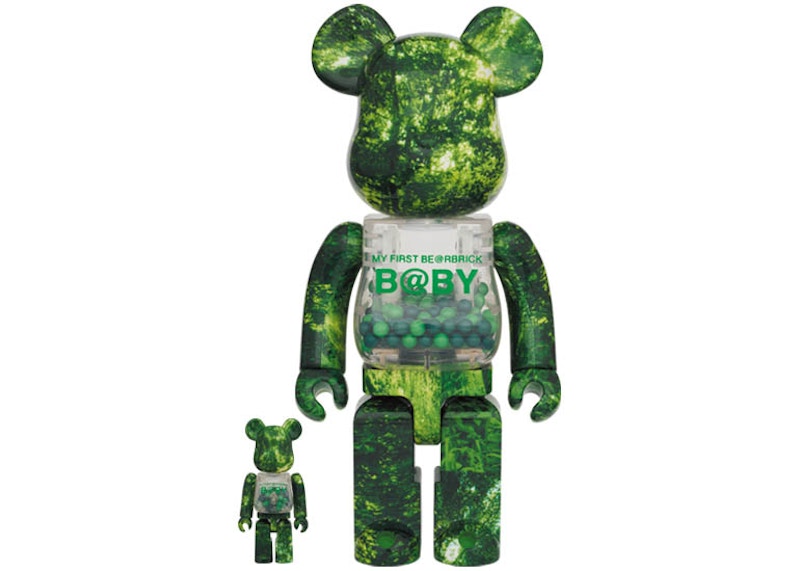 Bearbrick MY FIRST BE @ RBRICK B @ BY WATER CREST Ver. 100% & 400 