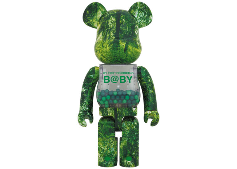 Bearbrick My First Baby 1000% Forest Green - US