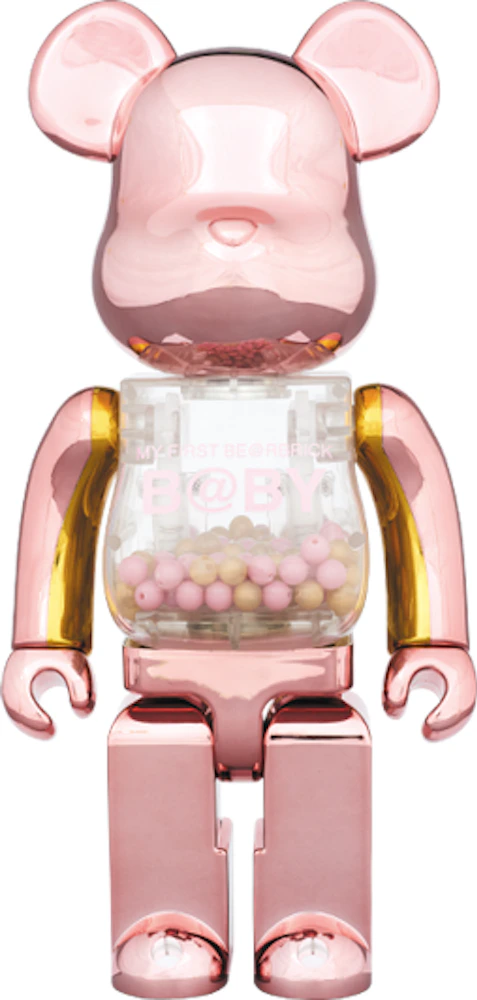 Bearbrick My First Baby 400% Pink/Gold - US