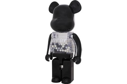 Bearbrick My First Baby Bearbrick 1000% Black/Silver - US Bearbrick My First Baby Bearbrick 1000% Black/Silver - US