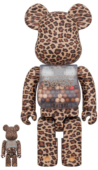 Bearbrick My First Baby Leopard Ver. 100% & 400% Set - US