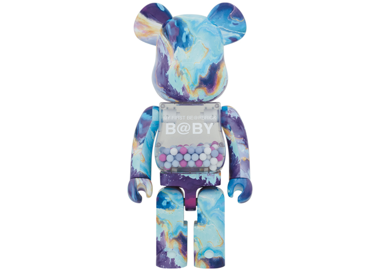 Bearbrick My First Baby Marble 1000% Blue
