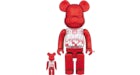 Bearbrick My First Baby SJ50 100% & 400% Set Red