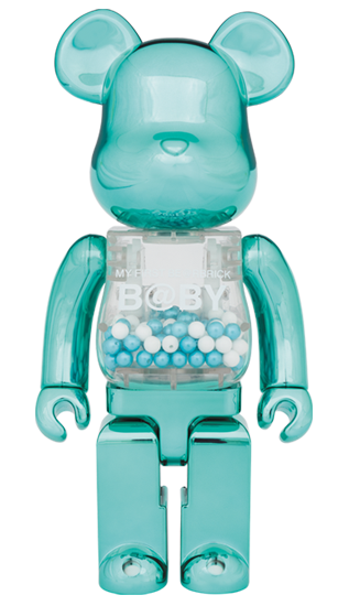 Bearbrick My First Baby Turquoise Ver. 400% Turquoise