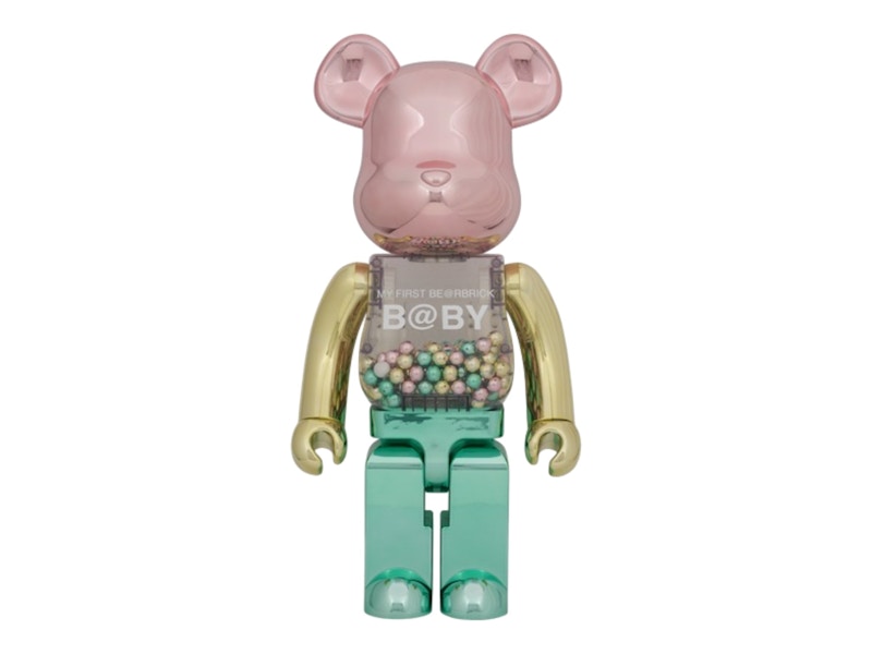 Bearbrick My First Be@rbrick 1st Color Chrome 1000% - JP 