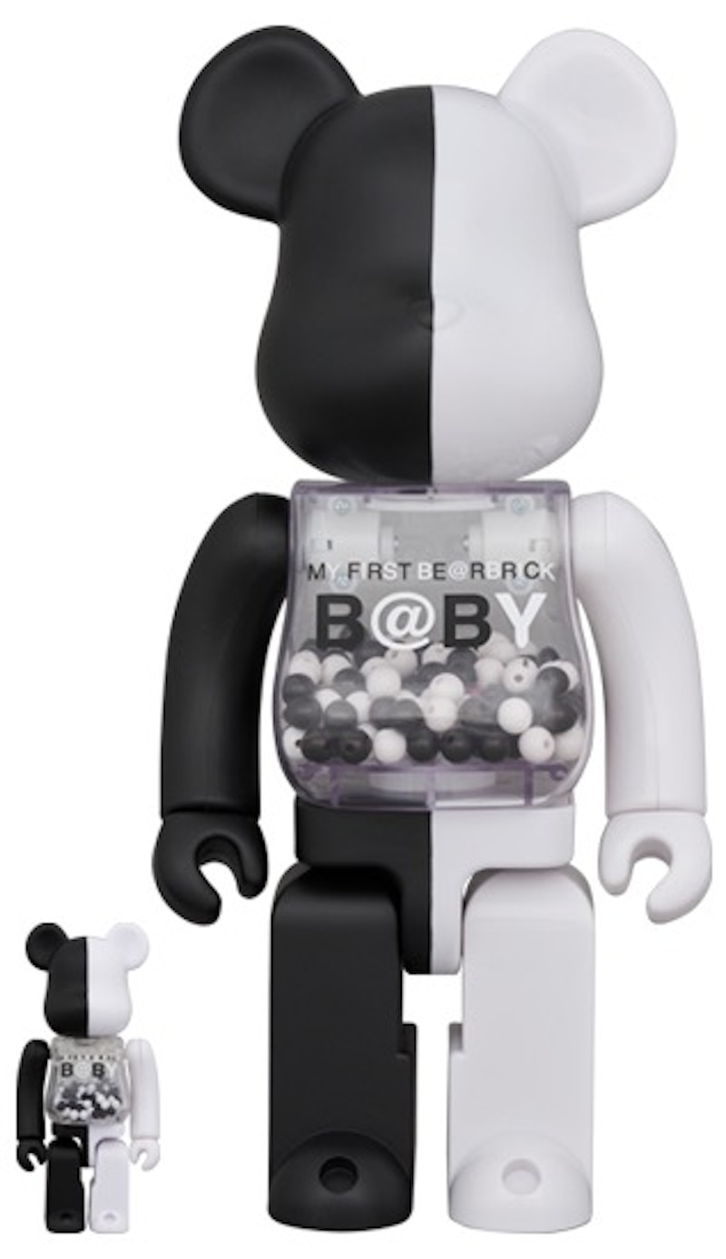 Bearbrick My First Bearbrick 100% & 400% Set Black/White - US