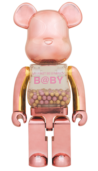 Bearbrick My First Bearbrick Baby 1000% Rose Gold - US