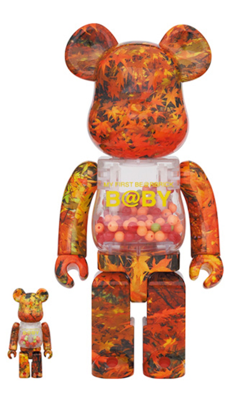 Bearbrick My First Bearbrick Baby Autumn Leaves Ver. 100% & 400 