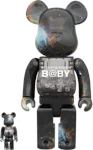 Bearbrick My First Bearbrick Baby Space Version 1000% Black - US
