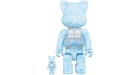 Bearbrick My First Nyabrick Baby 100% & 400% Set Water Crest