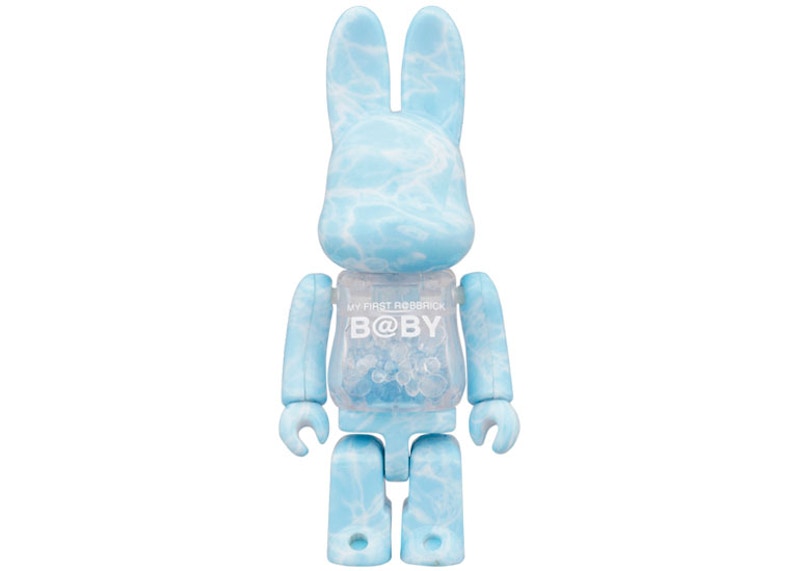 Bearbrick My First Rabbrick Baby 100% & 400% Set Water Crest