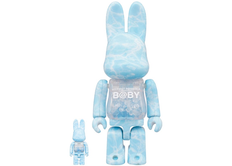 Bearbrick My First Rabbrick Baby 100% & 400% Set Water Crest - US