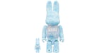 Bearbrick My First Rabbrick Baby 100% & 400% Set Water Crest
