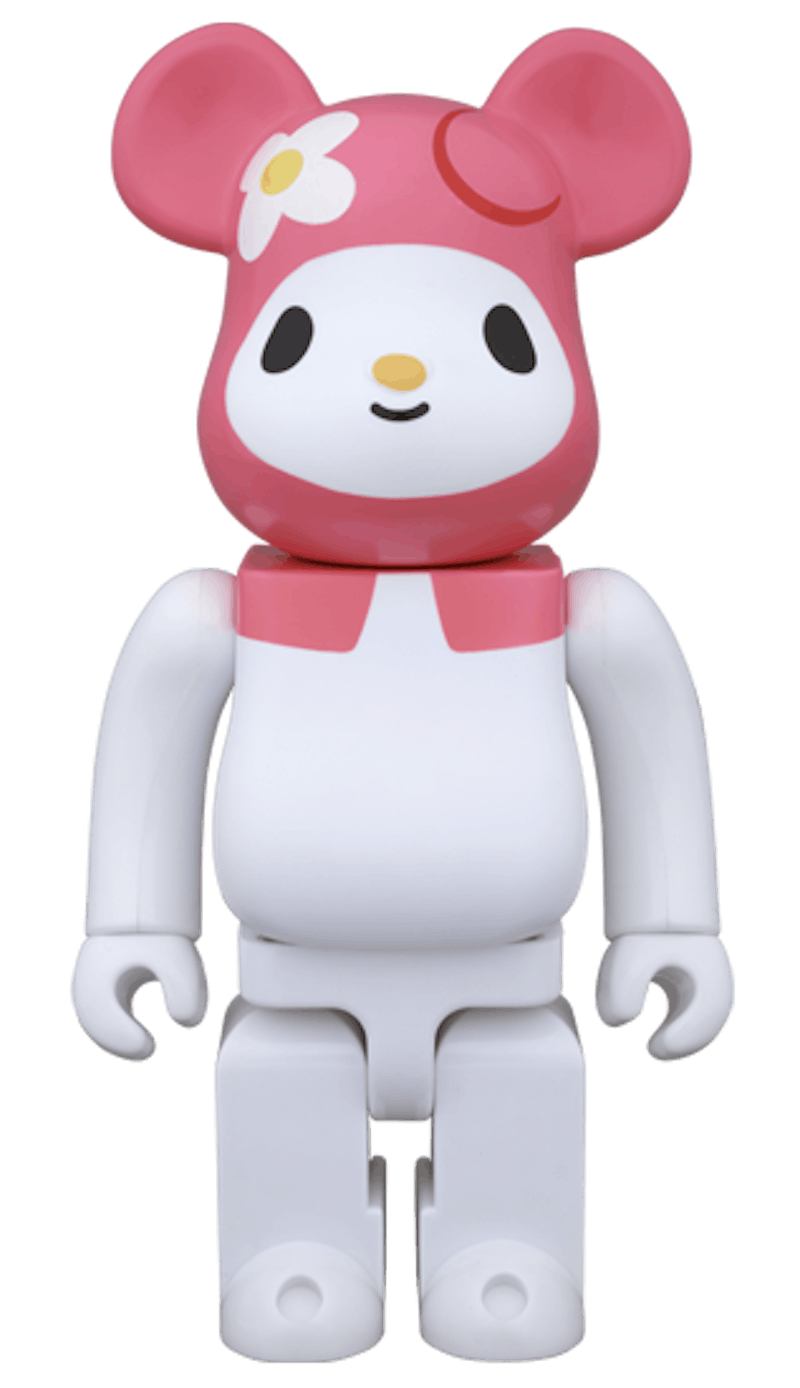 MY MELODY ベアブリック400% 100% Bearbrick My Melody 400% White - US