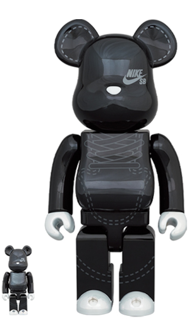 BE@RBRICK NIKE SB 2020 BLACK 100％ & 400％その他