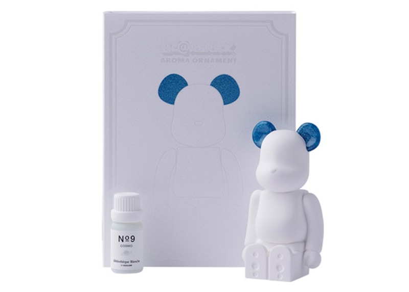 Bearbrick No.9 Galaxy Aroma Ornament Aqua Nebula - US