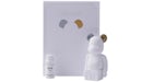 Bearbrick No.9 Galaxy Aroma Ornament Silver Gold Nebula
