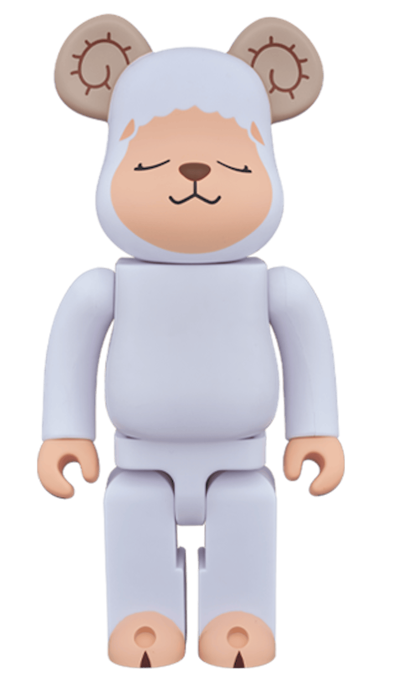 Bearbrick Not Yet 400% White