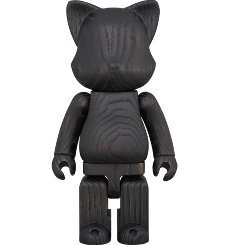 Bearbrick Nyabrick Karimoku Black Cat Floatation 400% Black - US Bearbrick Nyabrick Karimoku Black Cat Floatation 400% Black - US