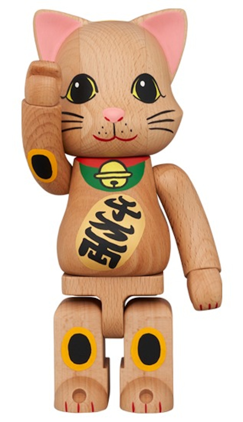 Bearbrick Nyabrick Karimoku Lucky Cat 400%