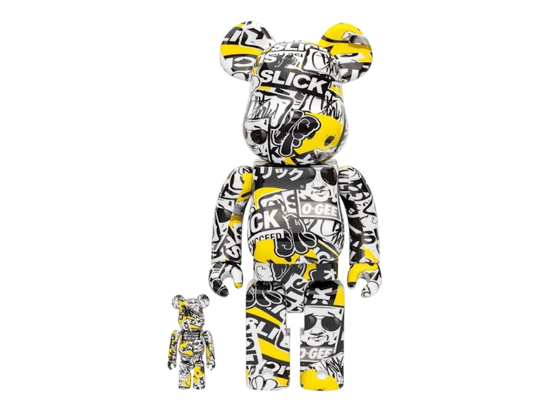 Bearbrick OG Slick 100% & 400% Set