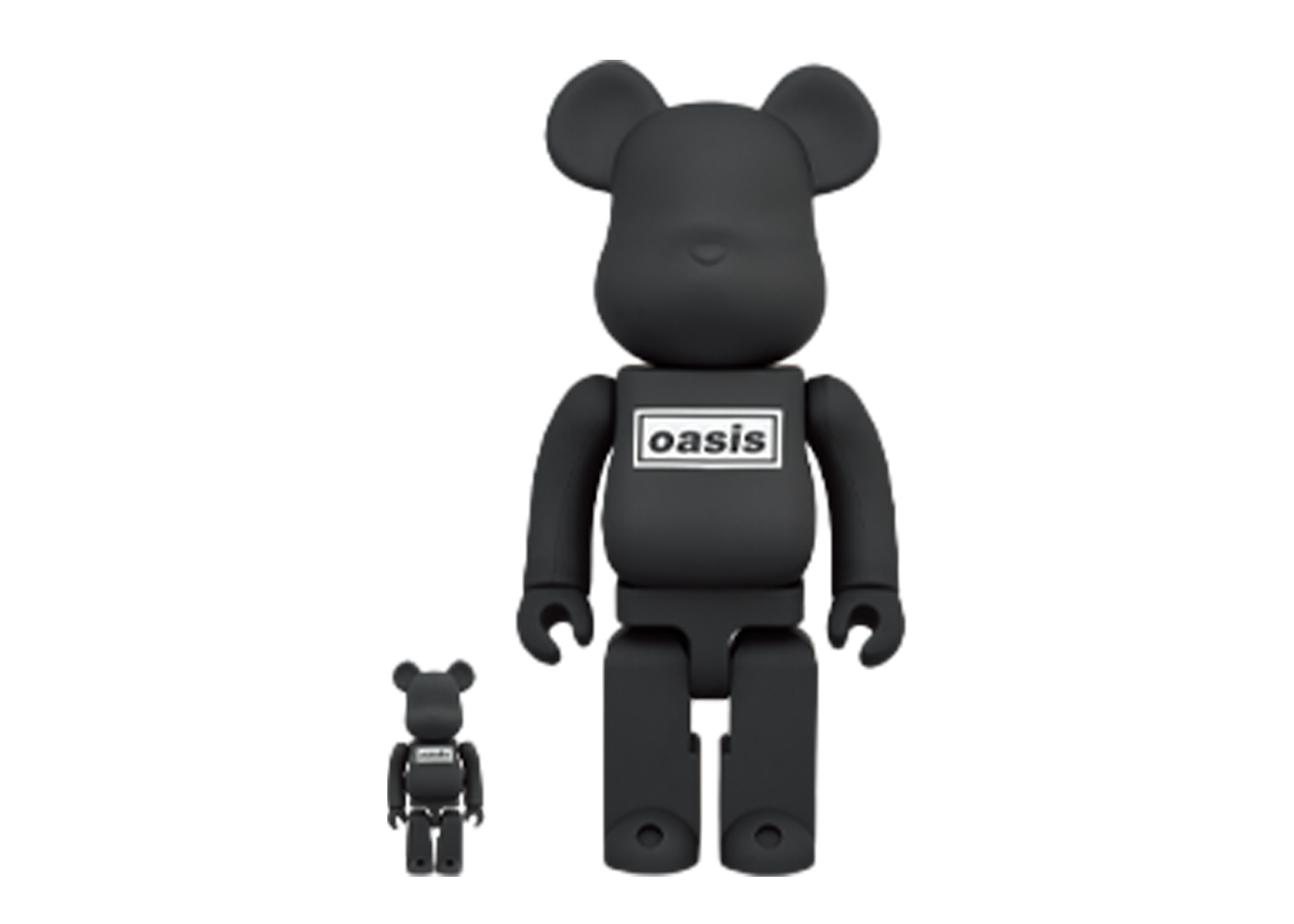 Bearbrick Oasis 100% & 400% Set Black Rubber - US