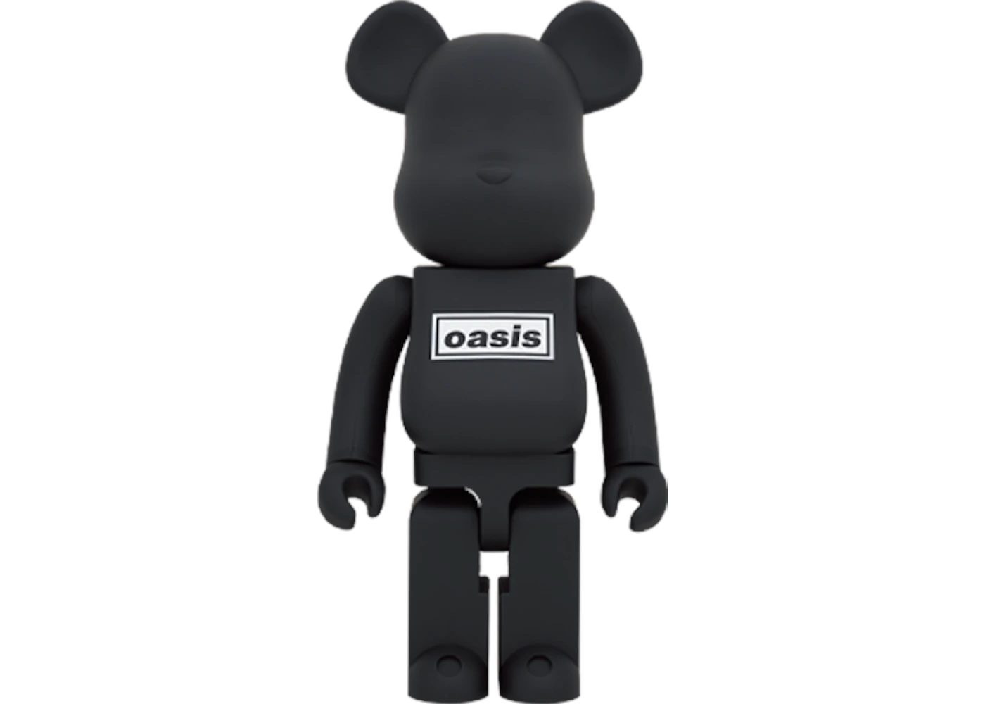 Bearbrick Oasis 1000% Black Rubber - US Bearbrick Oasis 1000% Black Rubber - US