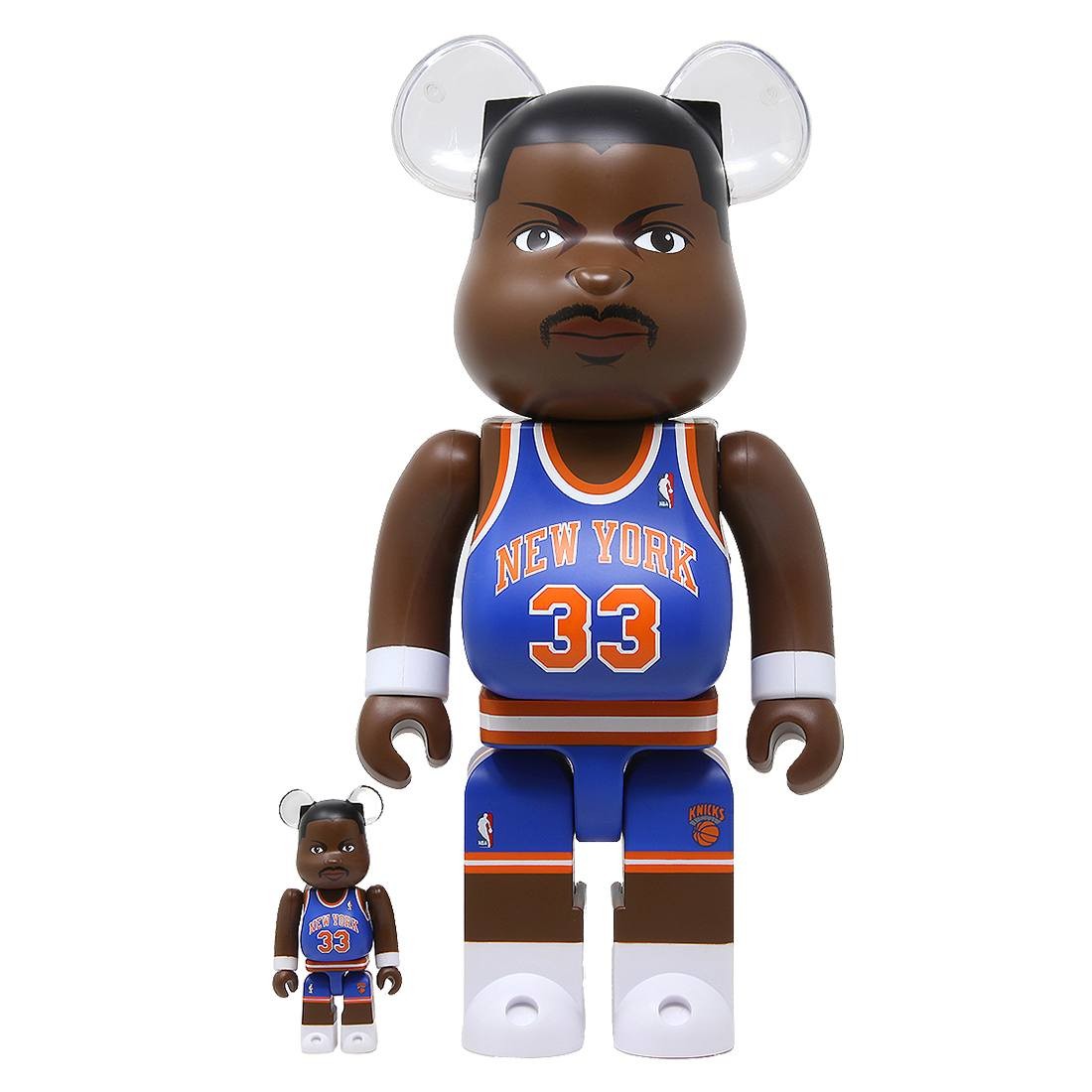 Bearbrick Patrick Ewing (New York Knicks) 100% & 400% Multi
