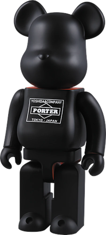Bearbrick Porter 100% & 400% Set Black - US