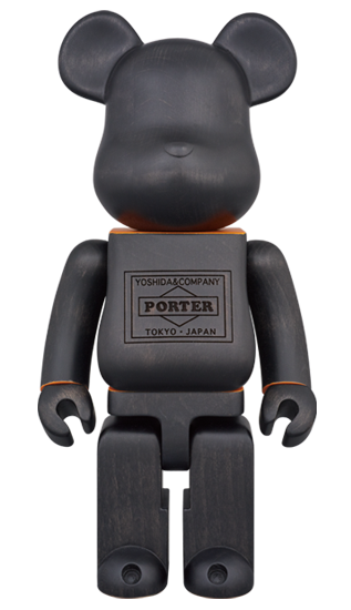 Bearbrick x Porter 1000% Black - GB