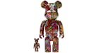 Bearbrick Psychedelic Paisley 100% & 400% Set