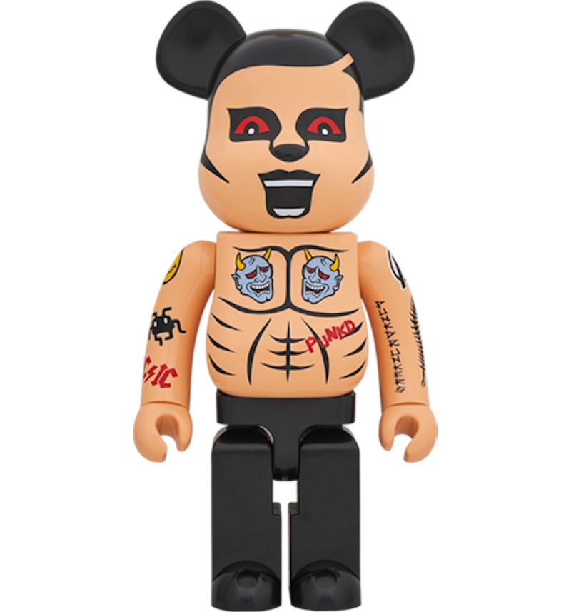 Bearbrick Punk Drunkers Tattoo Guy 1000% Multi - US Bearbrick Punk Drunkers Tattoo Guy 1000% Multi - US