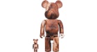 Bearbrick Pushead #4 100% & 400% Brown