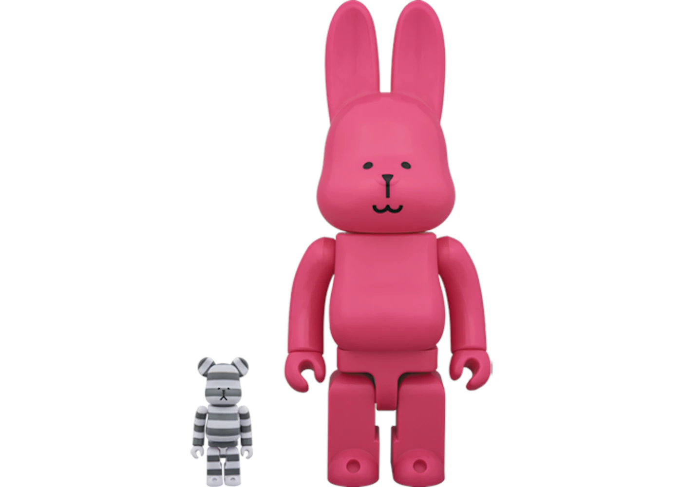 Bearbrick Rabbrick Craftholic 100 400 Set Pink Bearbrick Rabbrick Craftholic 100 400 Set Pink