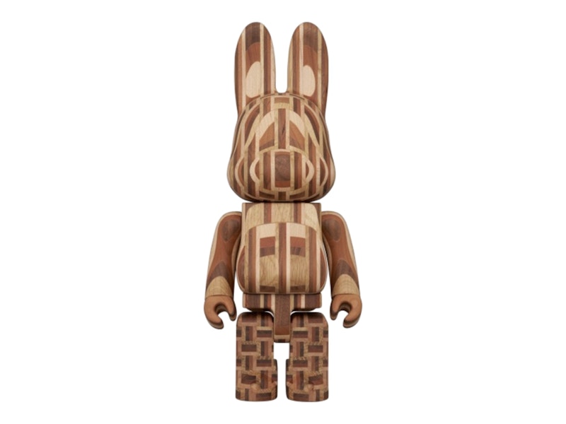 Bearbrick R@bbrick Karimoku Parquet 2ND 400% - US