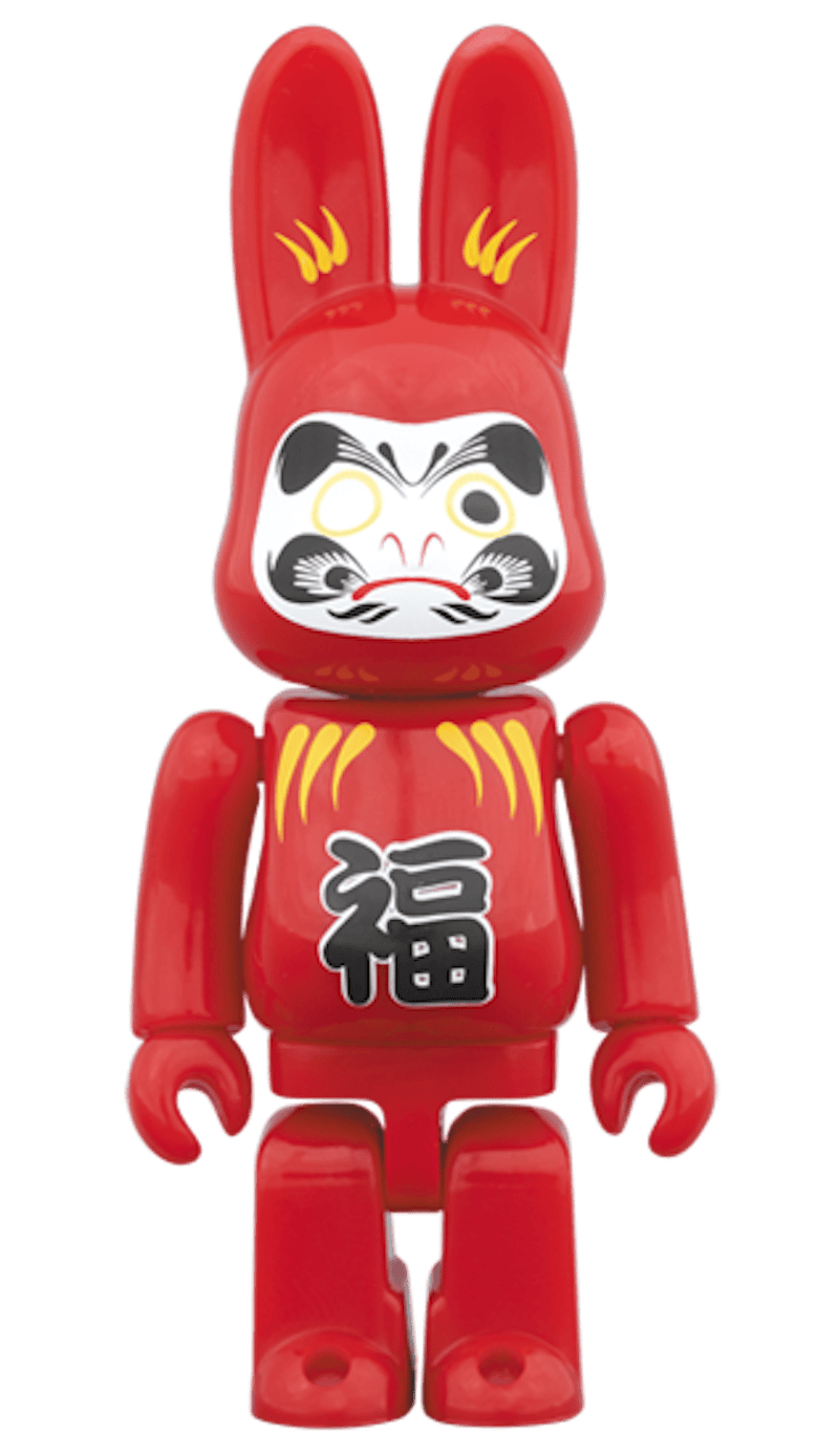 Bearbrick Rabbrick Tadama 100% Red